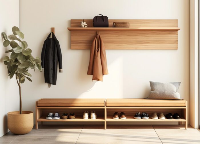 Meuble à chaussures pratique avec rangement optimal et design élégant