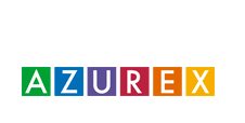 Logo de Azurex, entreprise spécialisée en teinture sur articles confectionnés