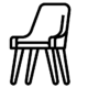 icon chaise